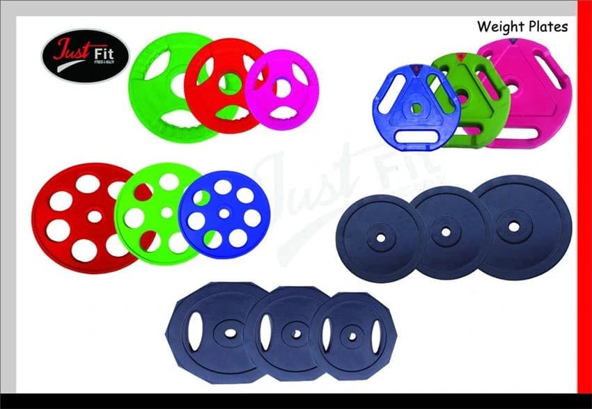 Black Iron Weight Plate, Weight: 1-5 kg, for Gym