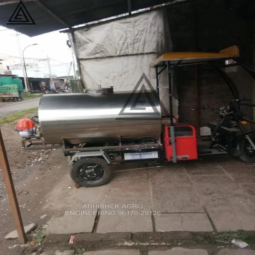 Milk Tanker E Rikshaw