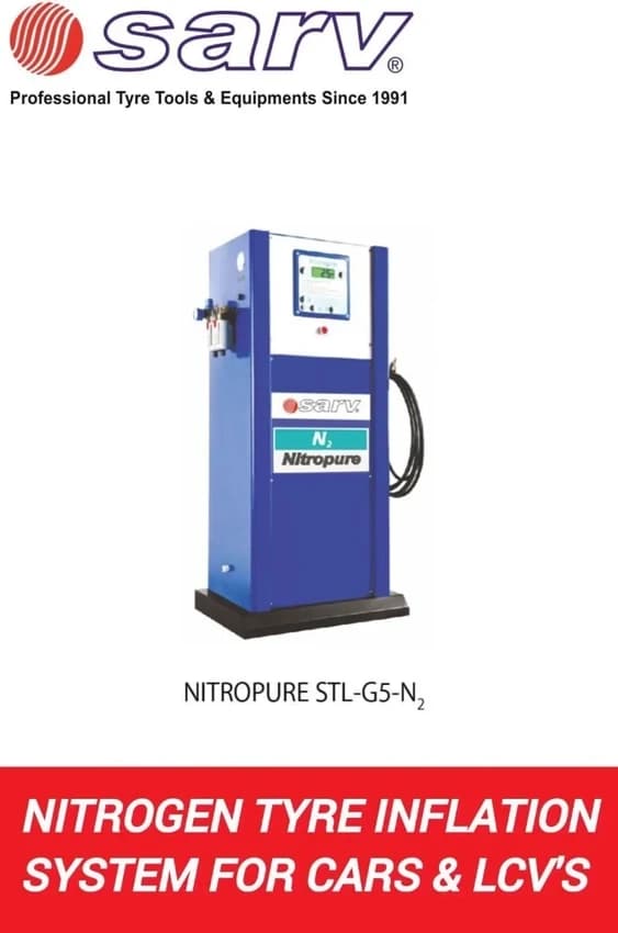 Automatic Nitrogen Tyre Inflator Machine HighPurity Digital Nitrogen Tyre Inflation System