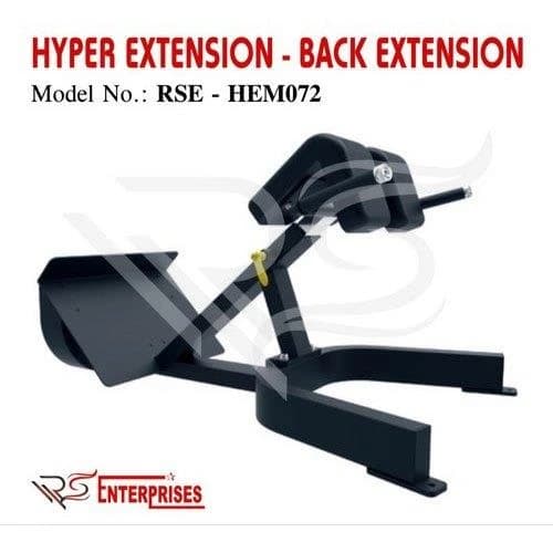R.S.Enterprises Hyper Back Extension Machine, for Gym