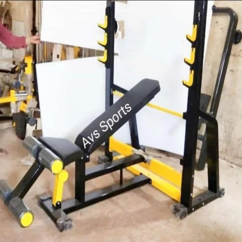 Manual Olympic Adjustable Bench Press, For Gym