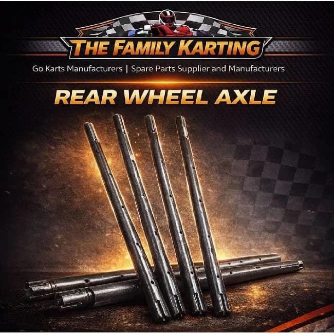 REAR WHEEL AXLE