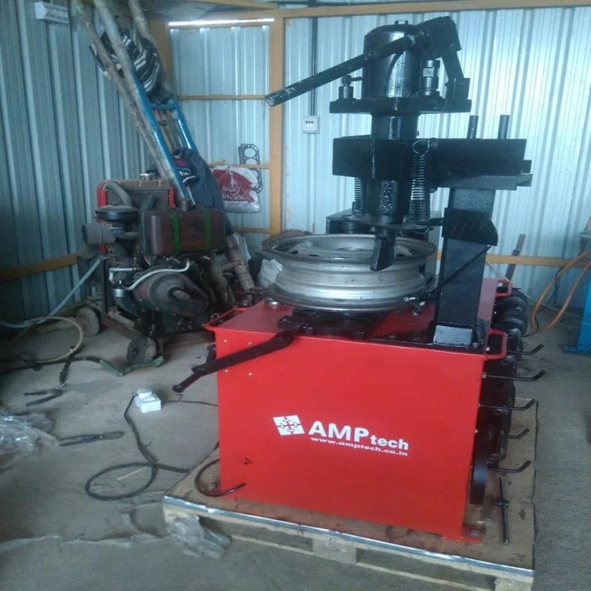 1500 W Single Phase Steel Disk Rim Straightening Machine