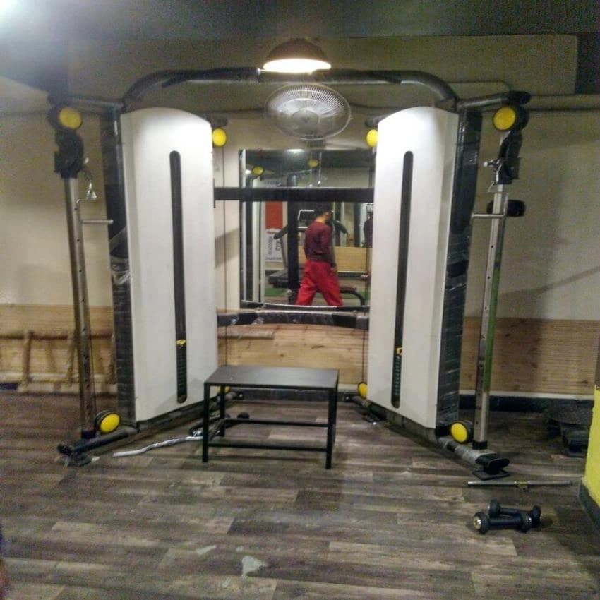 Mild Steel Commercial Functional Trainer Mini cable cross over, For Gym, Number Of Stations: 2 Weight Station