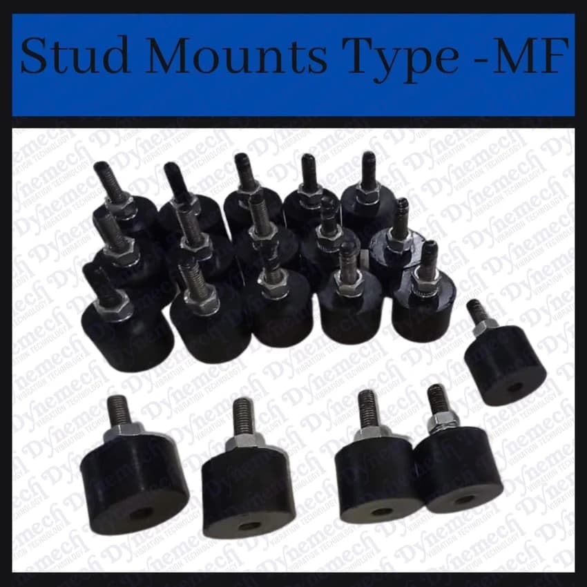 Dynemech Stud Mounts, Anti Vibration Mounting Pad