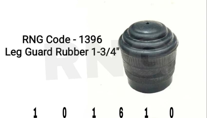 Leg Guard Rubber 1-3/4"" (CODE 1396) - 600mm Length, 75mm Width