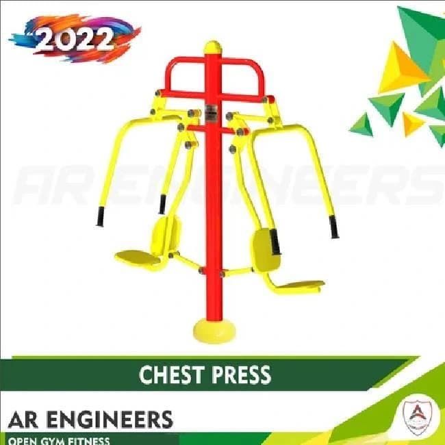 Ss Pipe Outdoor Gym Chest Press