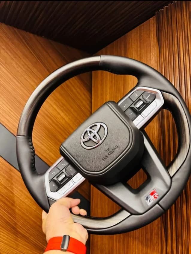 Toyota GR steering wheel