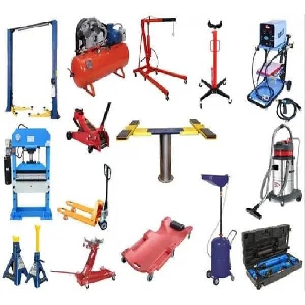 Two Wheeler Garage Equipment