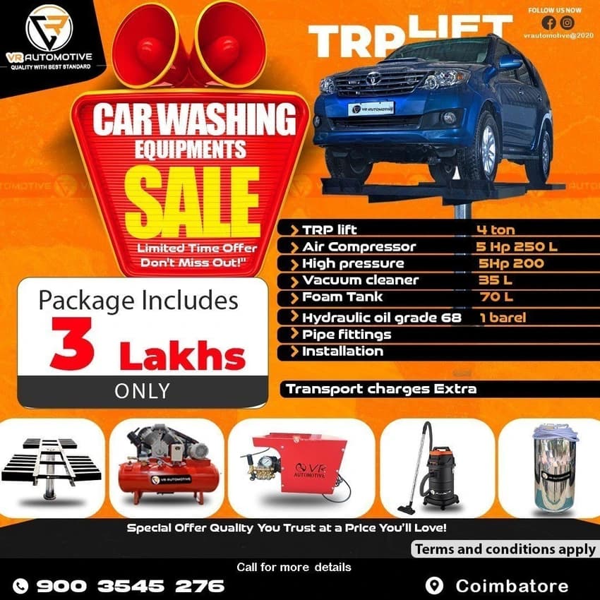Steel Car Wash Equipment