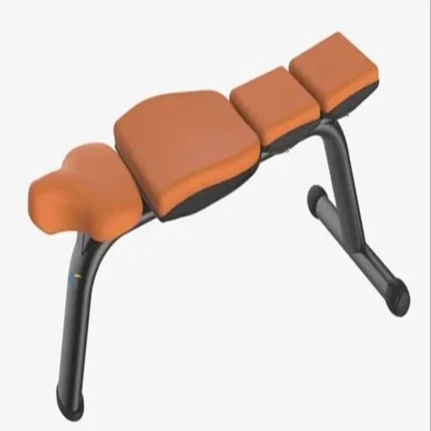 Brown Flat Weight Bench, 35KG, Size: 1460*650*440 mm
