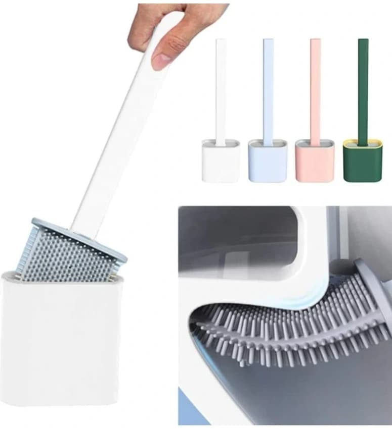 Toilet Cleaning Brush, Bristle Material: Plastic