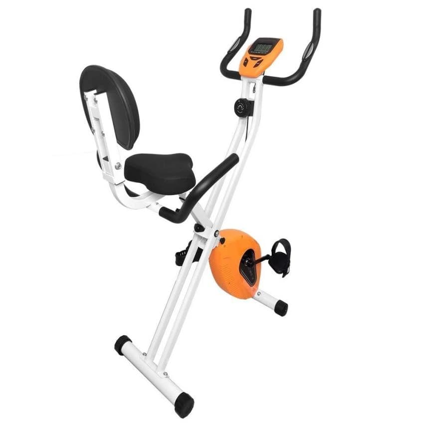 Dolphy Upright Folding Exercise Bike with back seat, Model Name/Number: DGC2-O