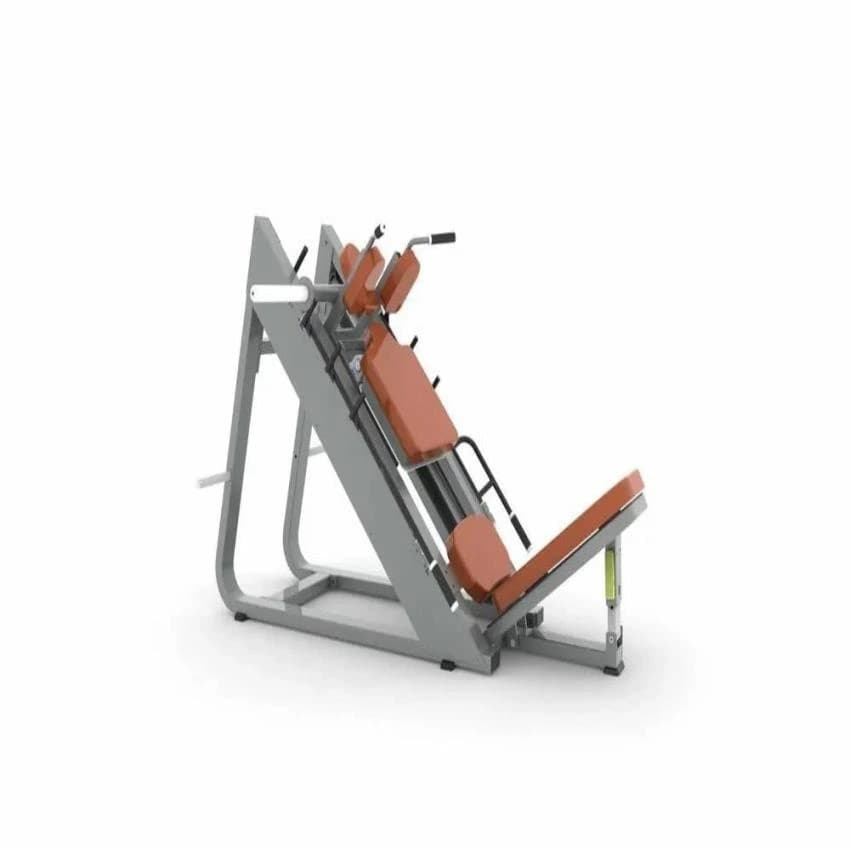 Silver Leg Press n Hack Squat Machine, 1000kg, Seat Material: Leather