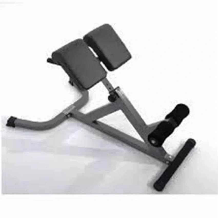 Black And Silver Gym Hyper extension Bench, Size: Standard, Model Name/Number: Fitrxx