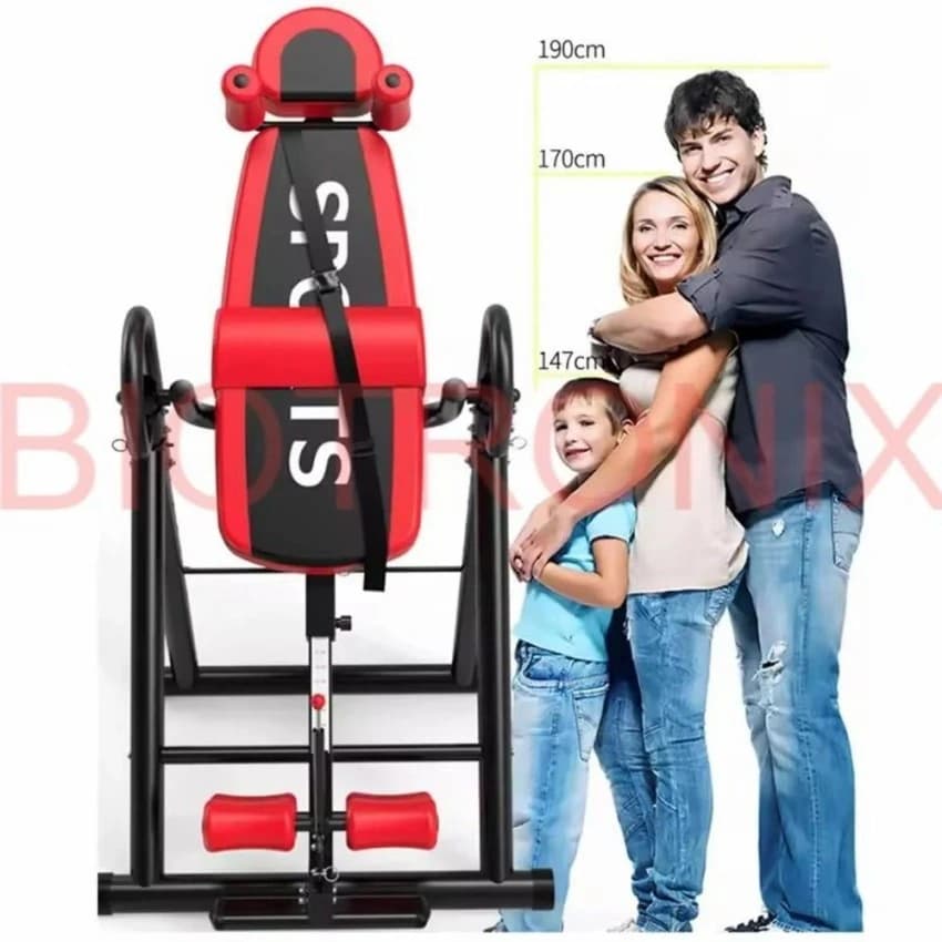 Inversion Table, Heavy Duty Folding Inversion Machine with Inversion Table forMuscle Pain Relief
