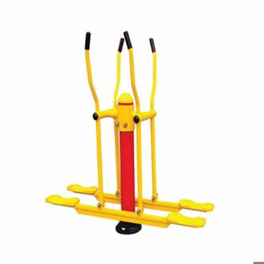 Iron Yellow Dual Skier for kids