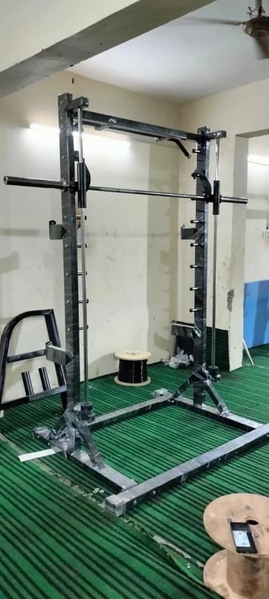 Smith Machine With Squat Rack