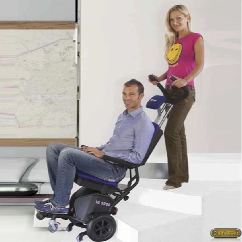 Powered Stair Climber Trolley 100-150 kg Load Capacity, 30 m Lifting Height