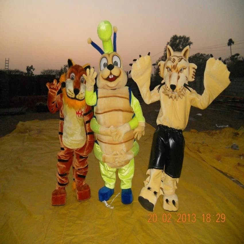 Inflatable Tiger Fur Costumes