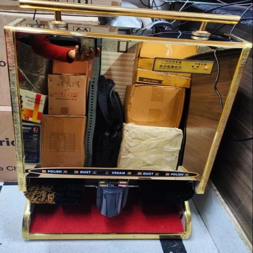 Premium Shoe Polish Machine