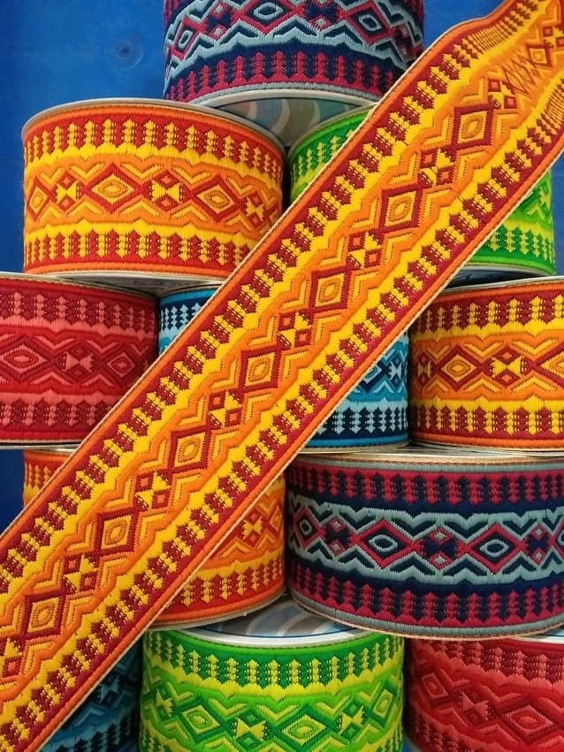 Non Metallic Jacquard Ribbons