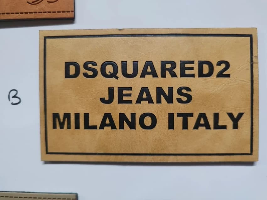 Multicolor Designer Leather Patches, For Jeans