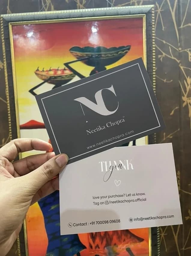 Thank You Customized Card