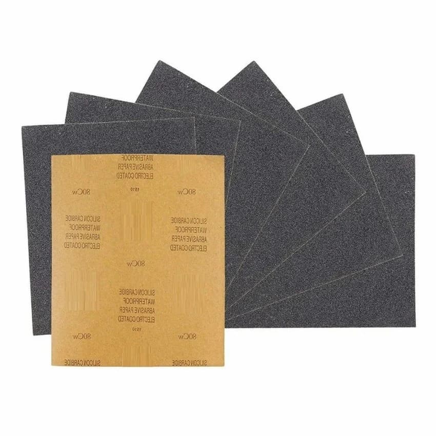 Waterproof Abrasive Paper, GSM: 80