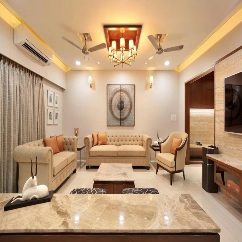 Flat Interior Designing Service