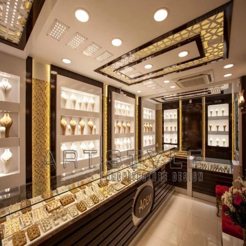 Jewellery Shops Interiors, 3D Interior Design Available: Yes