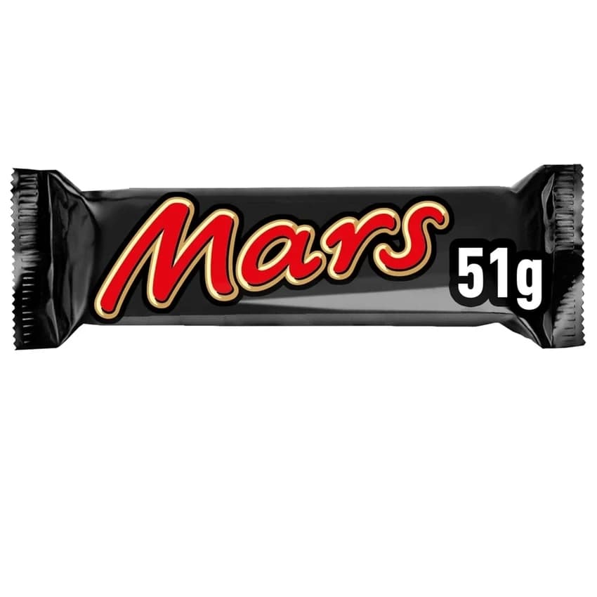 51gm Mars Nougat And Caramel Filled Chocolates Bar