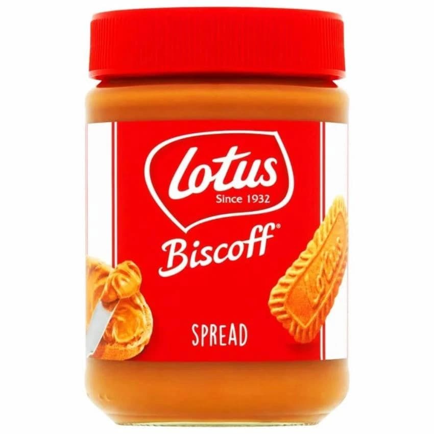 Lotus Biscoff Spread And Biscuit