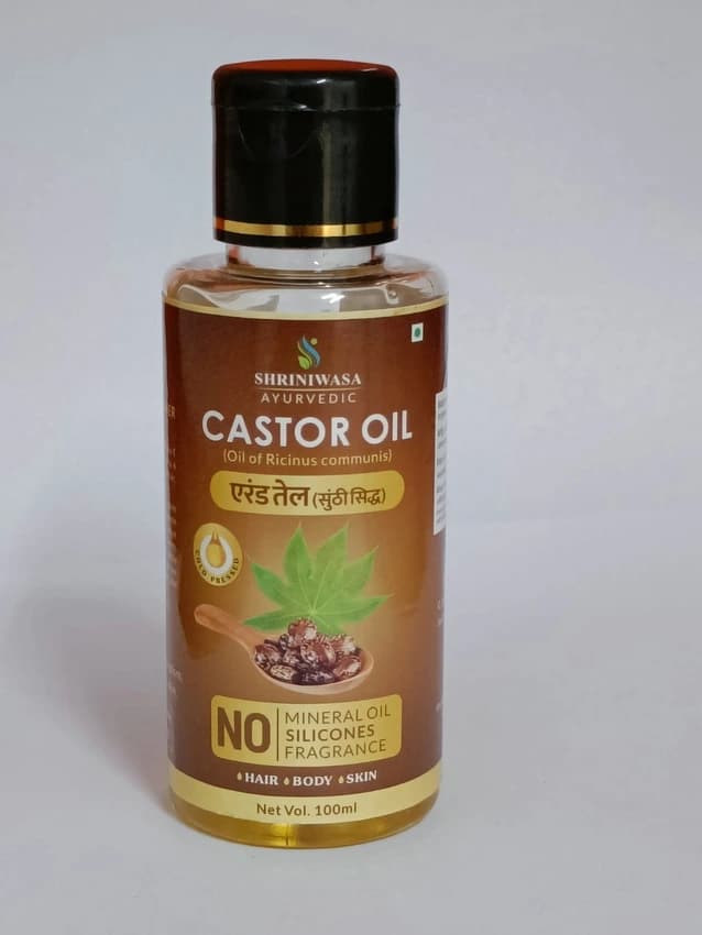 100ml Cold Pressed Castor Oil, For Pharma