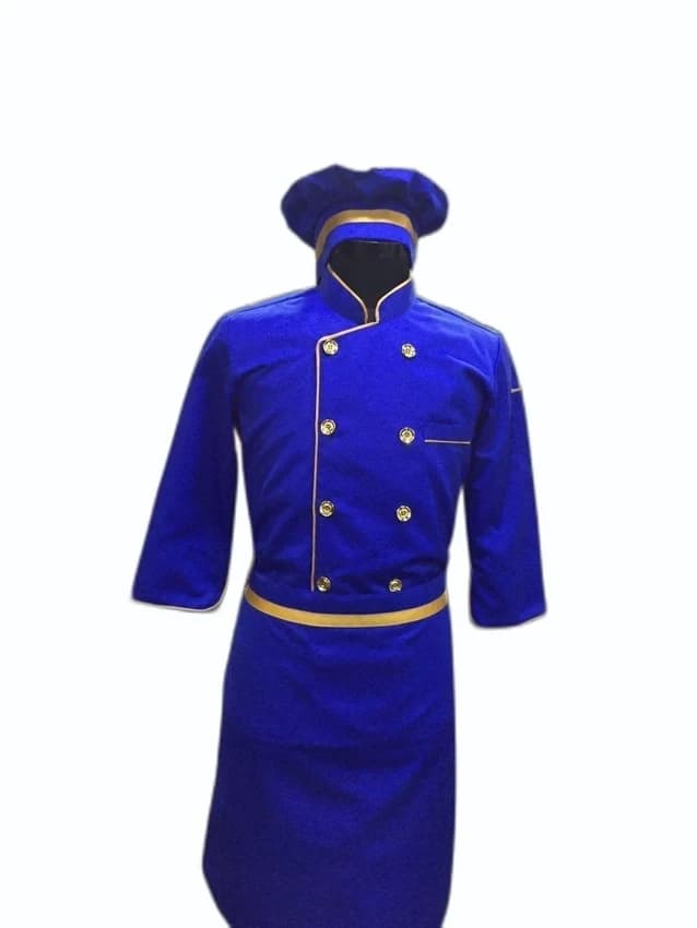 Black / White / Red Cotton Chef Uniform, For Resturant/ Hotels And Bars, Size: Free Size