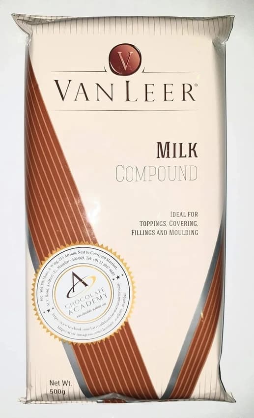 Van Leer Milk Compound Chocolate, Packaging Size: 500 g