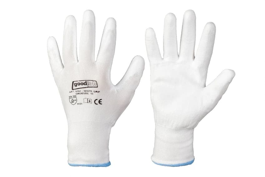 White Pu Gloves