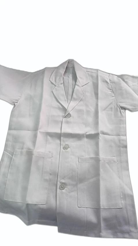 White Doctor Lab Coat, For Hospital, Machine wash