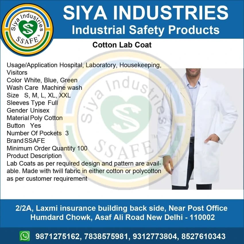 Cotton Lab Coat