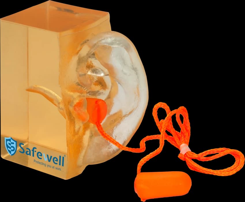 Orange Safety Ear Plug, For Industrial, Model Name/Number: Sep 102c