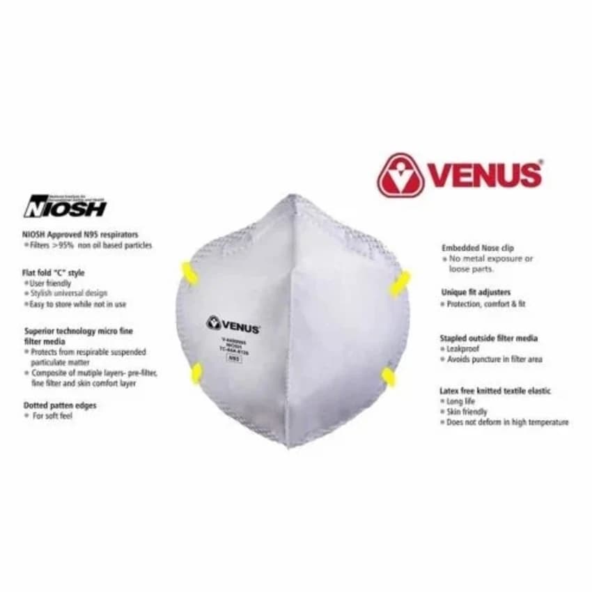 Venus V4400 N95 Mask