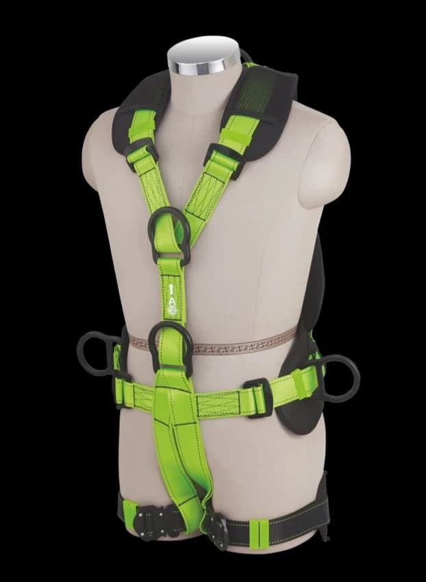 Black ABRIGO SAFETY HARNESS AB65, For Fall Protection