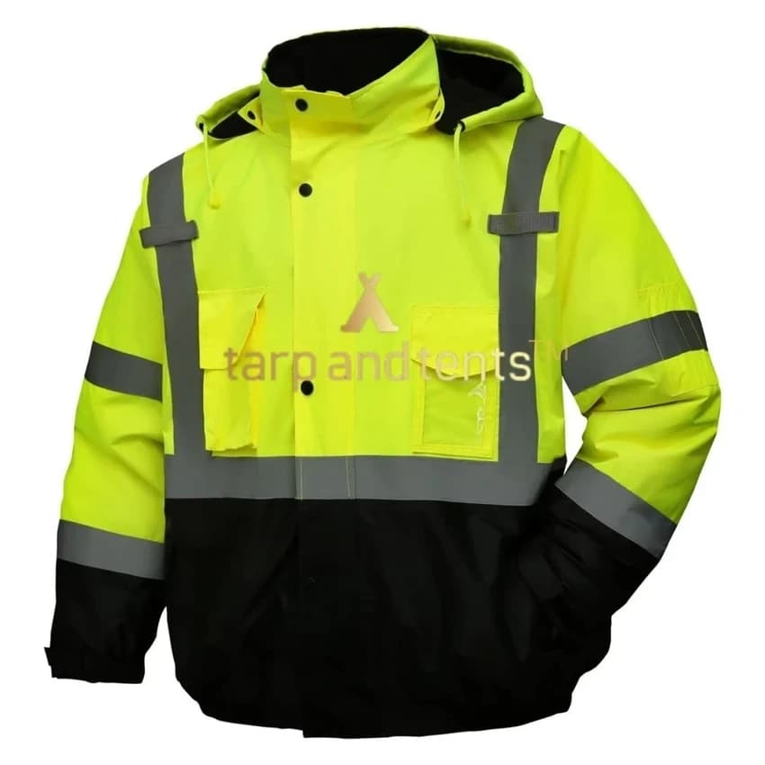 Green Safety Reflective Jackets, For Traffic Control