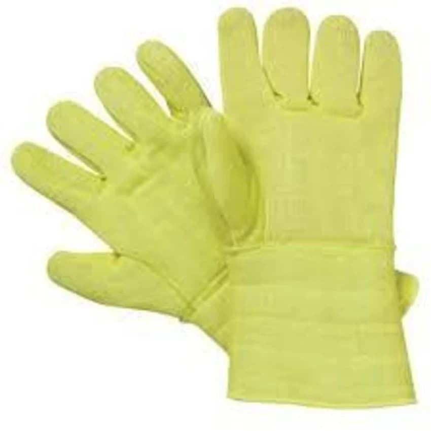 PU Silver Kevlar Hand Gloves, Size: Medium