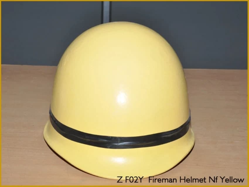 Yellow Concord Fireman Helmet, Size: Medium