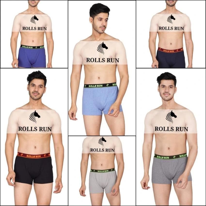 Plain Trunks Men's Trunk Underwear
