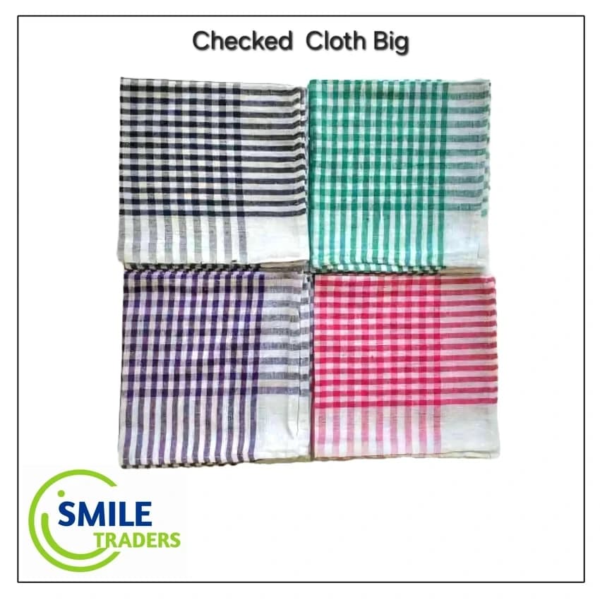 Cotton Big Checks Cloth