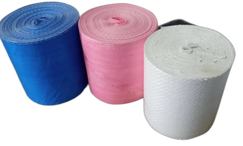 HDPE White Pp Woven Wrapping Fabrics