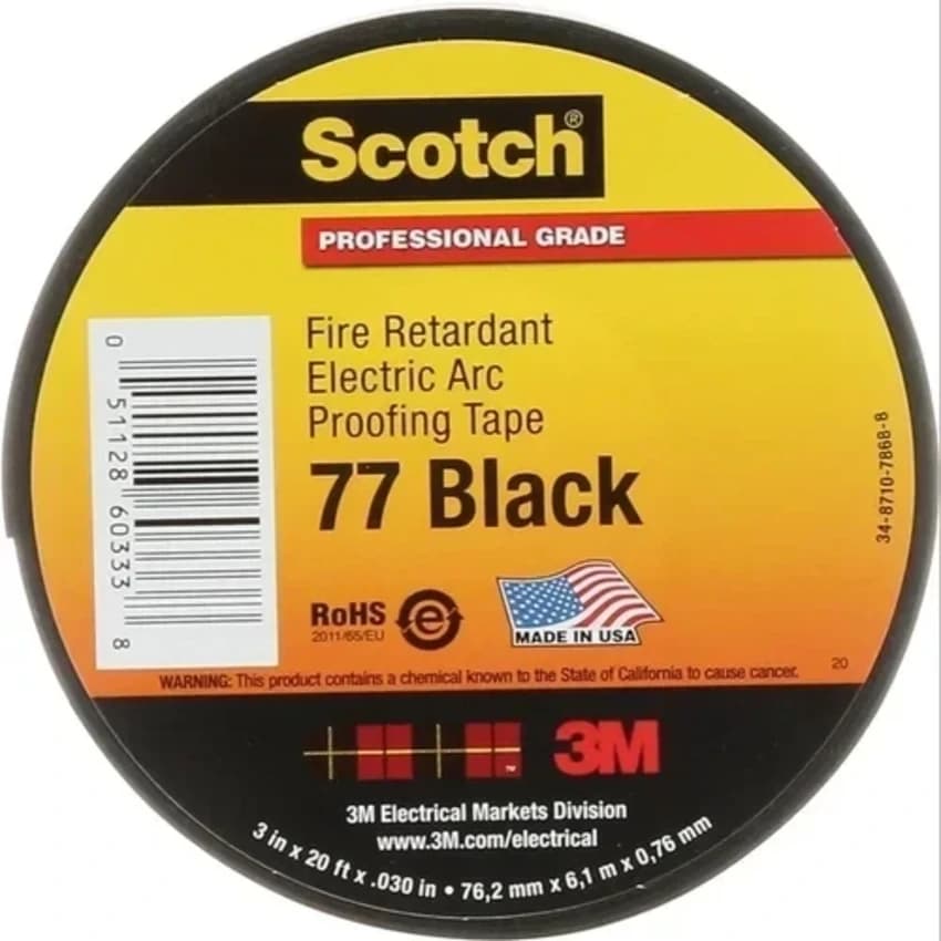 3M Scotch 77 Arc Proofing Tape