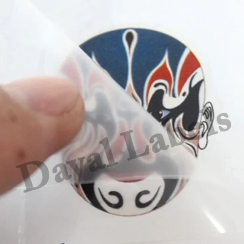 Multicolor Foil Transfer Stickers, Packaging Type: Poly